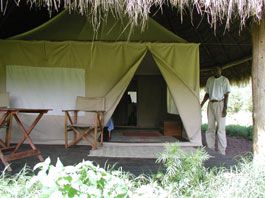 Ndarakwai Camp/Treten Sie ein